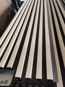 WPC <span class=keywords><strong>Panel</strong></span> tường màu đen dưới một nửa bao phủ với màu sắc đôi phù hợp với màu WPC <span class=keywords><strong>Panel</strong></span> tường - Product Image 6