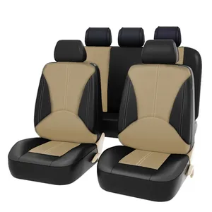 Factory price Full Set For all Honda models Waterproof Leather 5d seat Cover car With Car seat covers