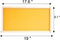 Bienen rahmen Langs troth Bienenstock rahmen mit Bienenwachs beschichteten Fundament platten in Lebensmittel qualität