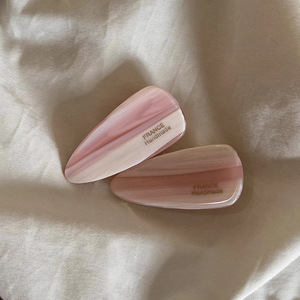 Pinzas de pelo de acetato personalizadas para mujer, pasadores de pico de pato sin arrugas para fiesta, tamaño de 5cm para flequillo lateral y peinado - Product Image 3