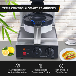 110V/220V Commercial antiadhésif <span class=keywords><strong>UFO</strong></span> pain Burger crème glacée remplissage gaufrier Sandwich presse Sandwich gaufres - Product Image 4