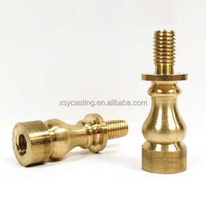 Tùy Chỉnh Chất Lượng Cao CNC Bệ Chải Cơ Sở Brass/Đồng Bộ Phận Đèn - Product Image 1
