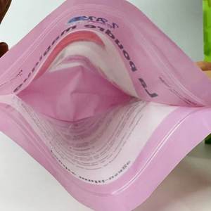 Sacs d'emballage alimentaire en plastique à fermeture éclair, résistants à l'humidité, imprimés sur mesure, pour protéines, sucre, compléments alimentaires - Product Image 4