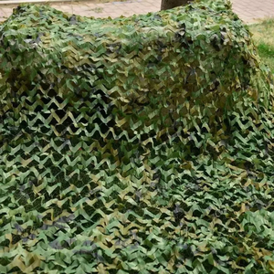 Filet de camouflage robuste, imperméable, coupe-vent, pliable, tactique, en polyéthylène, pour utilisation en extérieur - Product Image 4