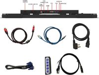 Nouveau pour écran tactile industriel LCD 32 pouces 10 points PCAP à cadre ouvert pour entreprises +VGA+DVI Vidéo