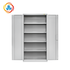 Armoire de classement en acier à 4 tiroirs avec serrure à clé, design moderne autoportant pour la maison, la salle de sport, la réparation automobile - Grande capacité de rangement commercial - Product Image 4