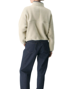 Veste <span class=keywords><strong>coupe</strong></span>-<span class=keywords><strong>vent</strong></span> décontractée pour <span class=keywords><strong>femme</strong></span>, personnalisée, de haute qualité, imperméable, doublure en soie, demi-fermeture éclair, <span class=keywords><strong>coupe</strong></span> régulière, douce et ample - Product Image 4