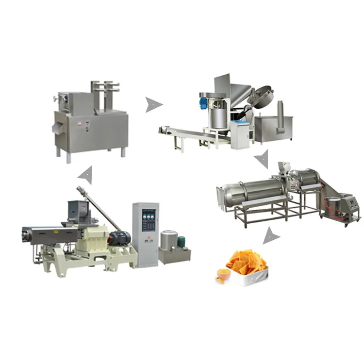 Professional Inflating Cereals Puffs Puffed Snacks Extruder E Equipment