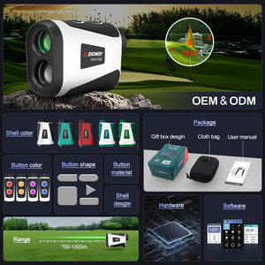 Sndway OEM 750mAh Type-C rosso interruttore Laser telemetro da Golf caccia distanza misuratore monoculare cacciatore di telemetro - Product Image 3