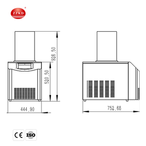 เครื่องอบแห้งแช่แข็งสำหรับผลิตภัณฑ์ผงเครื่องอบแห้งแช่แข็งสำหรับอุตสาหกรรม - Product Image 5