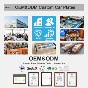 Portaplacas Decorativo con Logotipo Personalizado, Bajo MOQ, Color Personalizado, para Exhibición en Tiendas Minoristas - Product Image 6