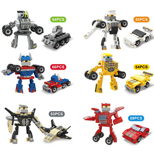 קופסת עיוורת xingle abs רובוט חינוכי פלסטיק נושא 12-חלקים בלוקים עבור 5 עד 7 שנים יוניסקס מתנה לילדים - Product Image 6