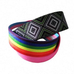 Bracelet en polyester pour sublimation, bracelet d'identification pour événements, bracelet élastique personnalisé imprimé avec logo - Product Image 4