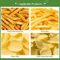 Zoete Franse Frozen Chip Productlijn Mini Fry Semi-Automatische Maker Kleine Machine Maken Fryed Aardappel