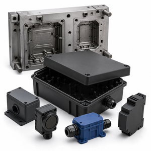 Cajas Eléctricas de Plástico Moldeadas por Inyección Personalizadas para Aplicaciones de PCB y Sensores - Product Image 6