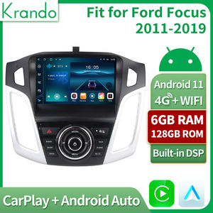 Krando TS10 9 "7862 unità principale autoradio GPS Android 12.0 Player per <span class=keywords><strong>Ford</strong></span> <span class=keywords><strong>Focus</strong></span> <span class=keywords><strong>2011</strong></span> - 2019 sistema multimediale Wireless CarPlay - Product Image 2