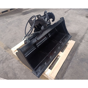 Mini-excavatrice <span class=keywords><strong>Bobcat</strong></span> sur mesure OEM, godet inclinable, cylindre hydraulique, godets inclinables rotatifs pour pelle rétro - Product Image 2
