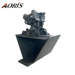 CAT303/ZX30U ember trapesium V Ditch untuk 3.5 Ton Excavator produk ember kualitas tinggi - Product Image 2