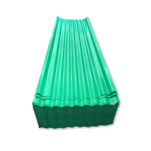 Tôle ondulée prélaquée PPGI à base de bobine d'acier galvanisé, revêtement anti-rouille pour toitures et revêtements muraux de bâtiments - Product Image 4