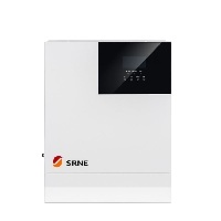 SRNE 48v 380V 10kw 20kw 30kw Onduleur solaire hybride à phase divisée Système solaire pour panneaux solaires