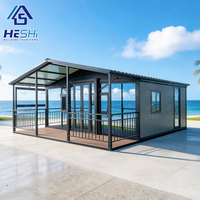 Offre Spéciale – Maison Conteneur Préfabriquée Extensible 20 pieds/40 pieds – 1, 2, 3, 4 ou 5 Chambres – Villa Portable pour Jardin et Habitation