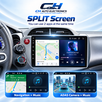 Pour FIT JAZZ 2008-2013 Autoradio Android Multimédia GPS Navi Écran Tactile Carplay Android Auto DSP Écran Partagé