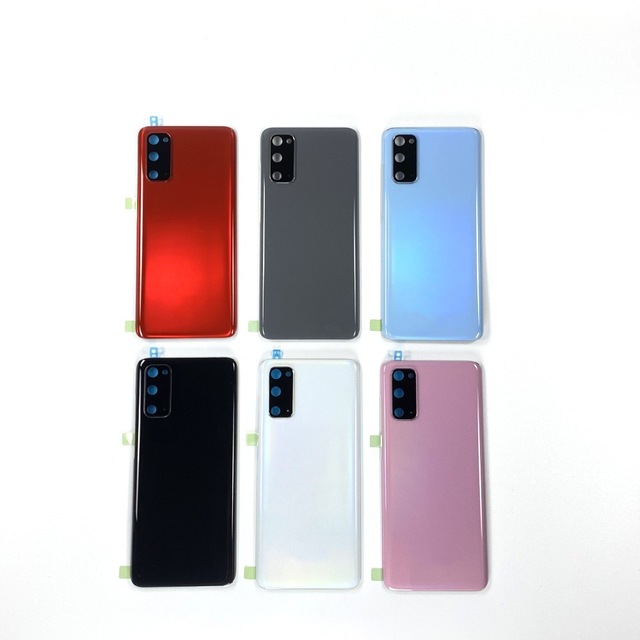 Mobile Phone Housing Replacement Suitable for Samsung S20 Replacement Phone Cover S20Plus 20U Glass Battery Back Cover Plate