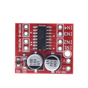 TZT Module d'entraînement de moteur à courant continu inversant la vitesse PWM double pont en H moteur pas à pas Mini Victory <span class=keywords><strong>L298N</strong></span> - Product Image 5