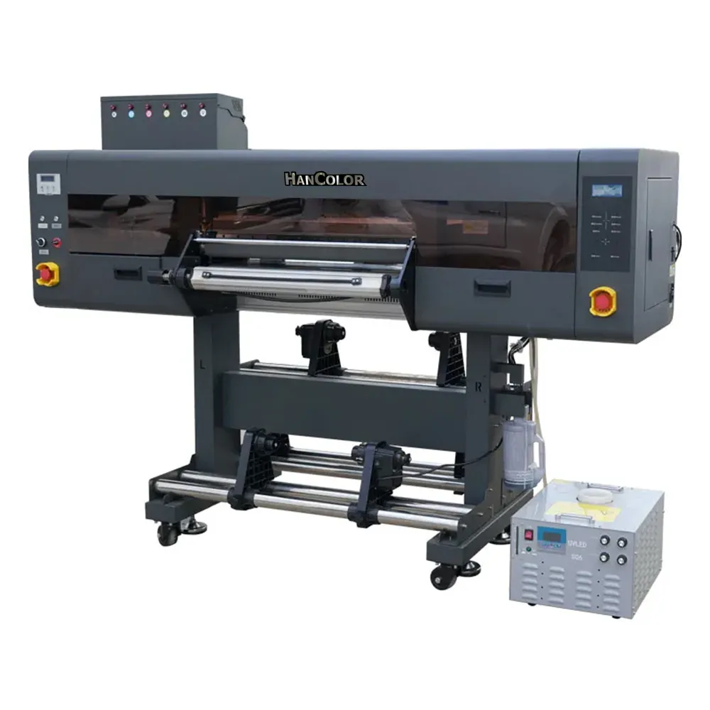 Uv Dtf Printer 2024 Nieuwe Printtechnologie 60Cm Uv Dtf Printer Voor I3200 3 Hoofden Digitalshell Gepersonaliseerde Drukindustrie