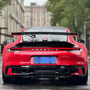 Vinilo Polimérico de Fibra de Carbono de 8mil TPU para Envoltura de Automóviles, Rojo <span class=keywords><strong>Escarlata</strong></span>, Estilo Ejecutivo, Antivaho, Visibilidad Clara, Brillante - Product Image 3