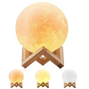 Sạc LED Night Light 15CM <span class=keywords><strong>3D</strong></span> In Bầu Trời Đầy Sao Ma Thuật Sao Trăng Hành Tinh Đèn Đầy Màu Sắc 16 Màu Sắc Từ Xa - Product Image 2
