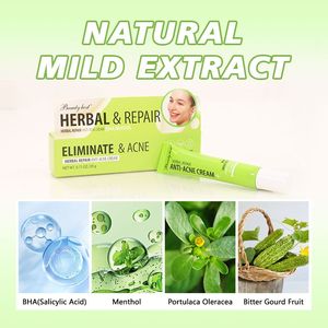 OEM Factory Organic Face Cream BHA Moisturizing Removing Blemish Skin Lightening Anti Acne Pimple Facial Cream Face Care Kit - Product Image 5