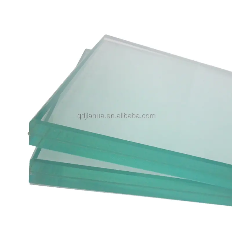 12mm फ्लोट ग्लास के लिए स्पष्ट pvb फिल्म के साथ टुकड़े टुकड़े में सुरक्षा कांच