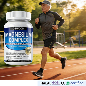 Bisglicinato en Polvo a Granel, Gomitas para Fitness 12 en <span class=keywords><strong>1</strong></span>, Triple 12 en <span class=keywords><strong>1</strong></span>, Vitamina <span class=keywords><strong>B</strong></span> Triple, Zinc, Omega 3, Suplemento de Magnesio, Complejo de Magnesio - Product Image 1