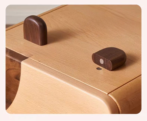 <span class=keywords><strong>Comodino</strong></span> a Forma di Cane in Legno Massello, Bicolore, con Doppio Cassetto, Arredamento Esclusivo <span class=keywords><strong>per</strong></span> Camere dei Bambini - Product Image 6