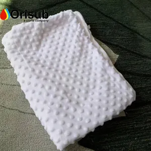 High quality blank massage baby blanket for sublimation printing