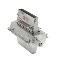 Máquina Aplanadora de Pechuga de Pollo Automática PS de Acero Inoxidable, Ablandador de Carne, 1 Año de Garantía, 220V, Fácil de Operar