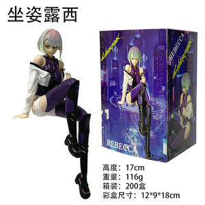 Figura de <span class=keywords><strong>Lucy</strong></span> Cyberpunk de 17 cm, Juguetes de Figuras de Anime, Regalo para Niños y Niñas - Product Image 6
