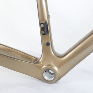 <span class=keywords><strong>Cuadro</strong></span> de Bicicleta de Gravel de Fibra de <span class=keywords><strong>Carbono</strong></span> DI2 Toray T800 con Montaje Plano, Bicicleta de Ciclocrós, en Existencia - Product Image 5