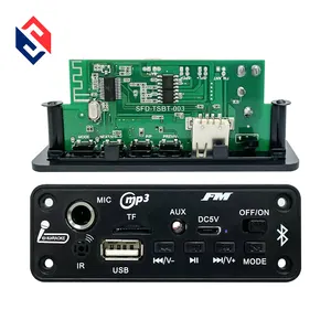Hot Selling USB 3.7V 5V MP3-Player Bluetooth-Modul Verstärker Decoder Board MIC Kit für Musik lautsprecher Radio