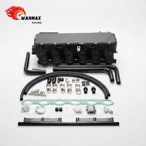 适用于宝马 B58 Gen2 TU EVO M340i M440i 中冷器升级直接替换的 CNC 钢坯铝制进气歧管 - Product Image 3