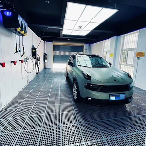 PP Tapis de Verrouillage Antidérapant Verrouillage Drainage <span class=keywords><strong>Garage</strong></span> Carrelages de Sol en Plastique Plancher de Lavage de Voiture - Product Image 5