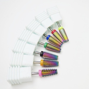 Brocas <span class=keywords><strong>de</strong></span> Carburo <span class=keywords><strong>de</strong></span> Tungsteno 5 en 1 para Manicura, Brocas Cónicas para <span class=keywords><strong>Uñas</strong></span>, Cabezal <span class=keywords><strong>de</strong></span> Pulido para Aplicación <span class=keywords><strong>de</strong></span> Pegamento - Product Image 6