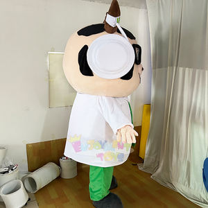 Costume de mascotte de vache artisanal personnalisé pour adultes unisexe, salons professionnels, événements promotionnels, carnavals, fêtes - Product Image 2