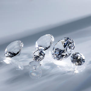 サパーホワイトDカラールースモアッサナイト1CT GRA証明書ラウンド<span class=keywords><strong>1</strong></span>-10mmモアッサナイトラボ成長ダイヤモンド価格カラットあたり - Product Image 3