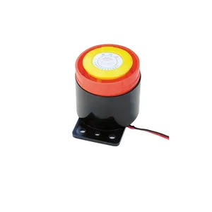 Hydz buzzer elétrico BJ-1, sirene de alarme de 12v/24v/220vac, 110db, transdutor piezoelétrico