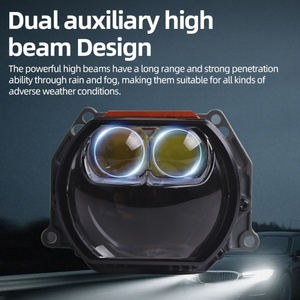 Sanvi SU7 Lens 3-Inch Led <b>Projector</b> Lens Car Lamp Auto <b>Lighting</b> System Car Accessory - Product Image 3