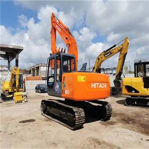 Excavateur sur chenilles Hitachi EX120-5 ZX120 d'occasion avec composants centraux Modèle japonais de pompe de boîte de vitesses pour moteur à vendre - Product Image 2