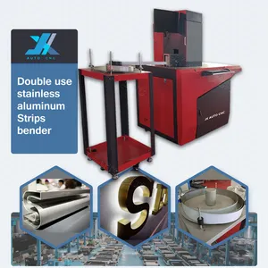 JX 중국 문자 벤더 네온 사인 만드는 기계 및 cnc 3D 채널 문자 벤딩 기계 자동 조정 절단 깊이