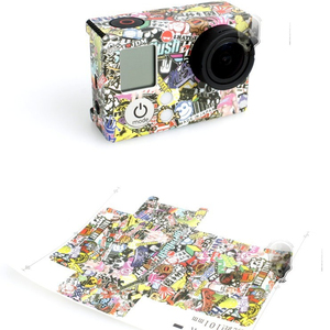 Hot sale <strong>Action</strong> Camera <strong>sticker</strong> Cartoon Graffiti Pattern Plan B Case <strong>Sticker</strong> for GoPro HERO 4/3+/3 - Product Image 1